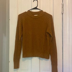 Womens mustard sweater